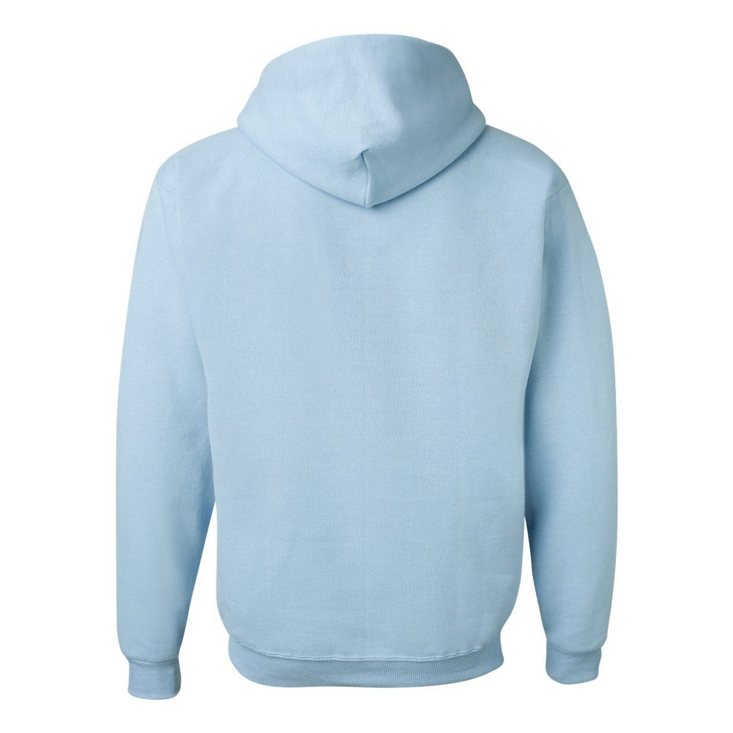 Light Blue - Back - Jerzees Unisex Adult Nublend Hoodie