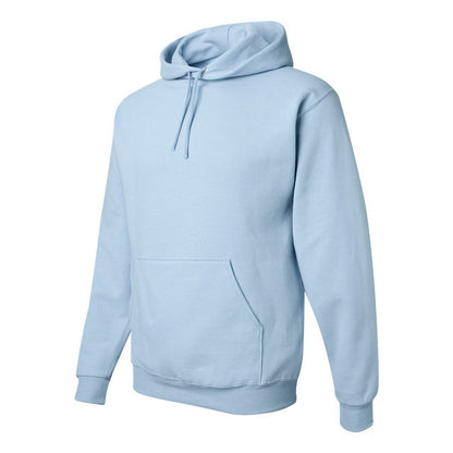 Light Blue - Side - Jerzees Unisex Adult Nublend Hoodie