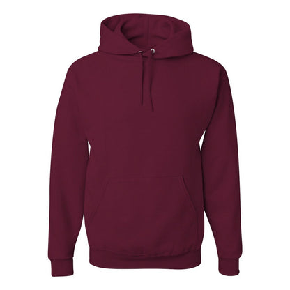 Maroon - Front - Jerzees Unisex Adult Nublend Hoodie