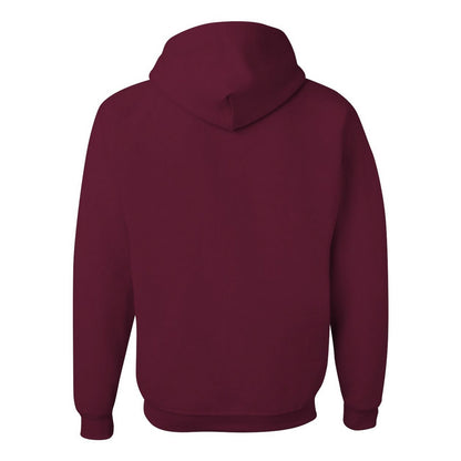 Maroon - Back - Jerzees Unisex Adult Nublend Hoodie