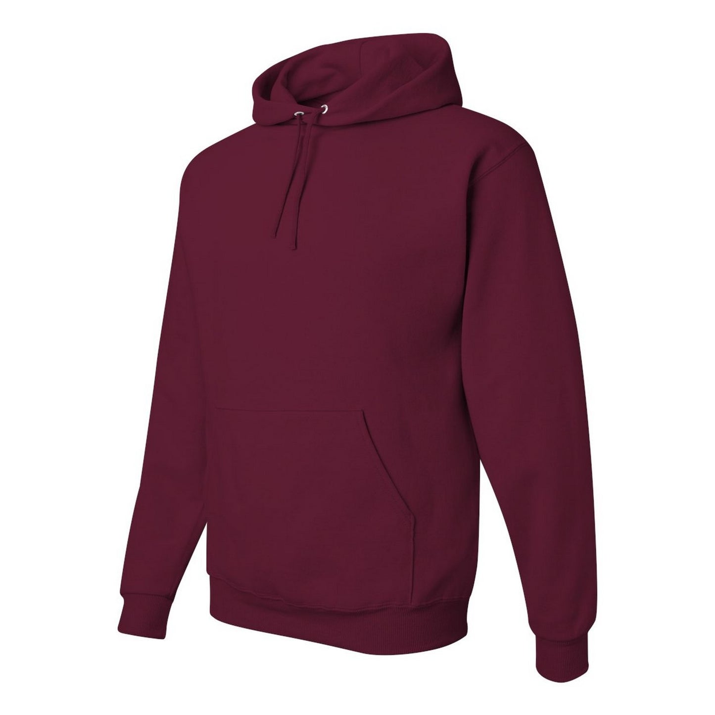 Maroon - Side - Jerzees Unisex Adult Nublend Hoodie