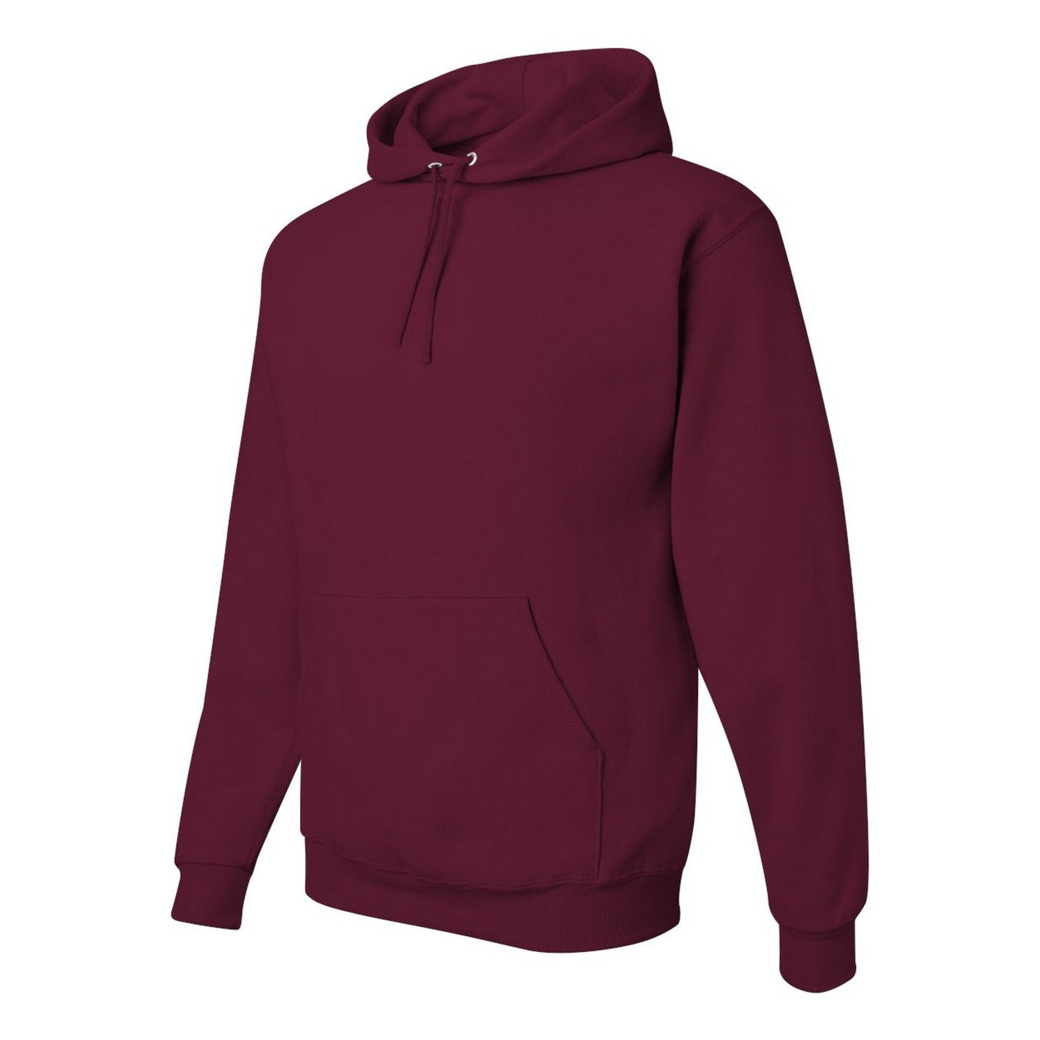 Maroon - Side - Jerzees Unisex Adult Nublend Hoodie