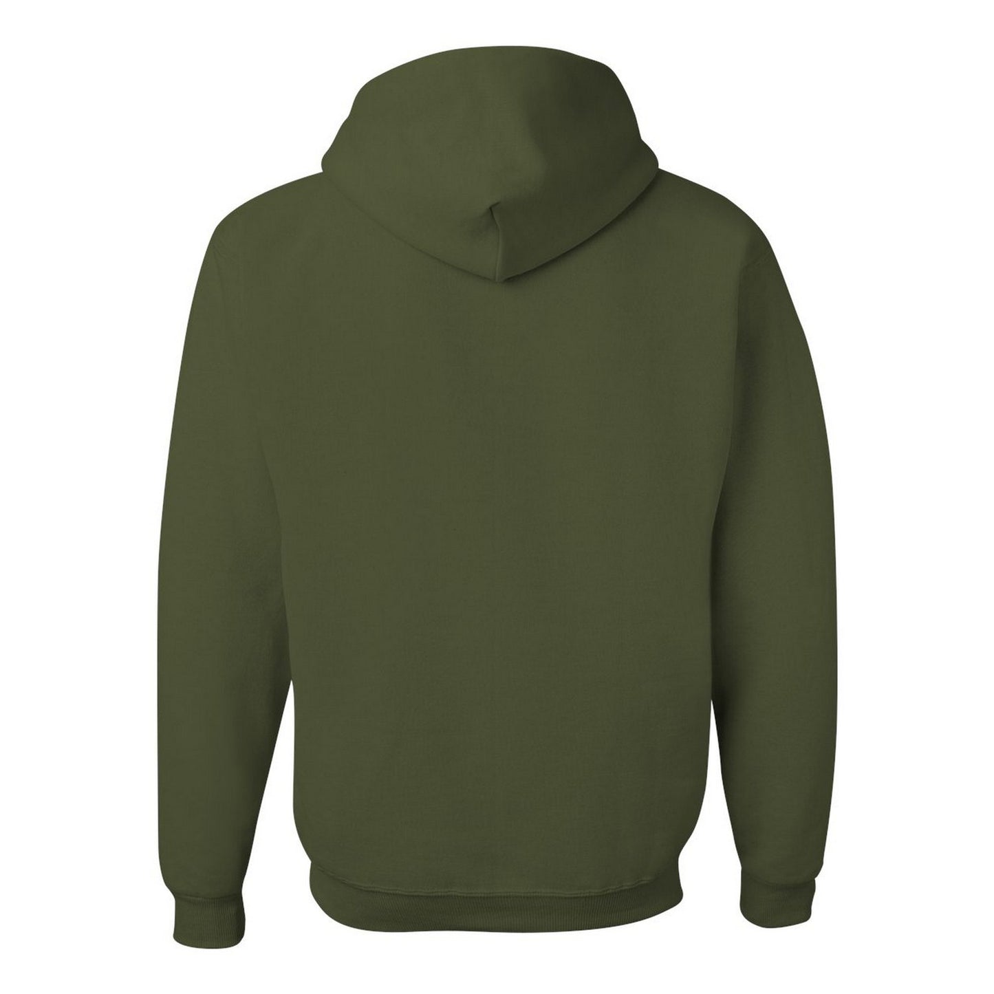 Military Green - Back - Jerzees Unisex Adult Nublend Hoodie