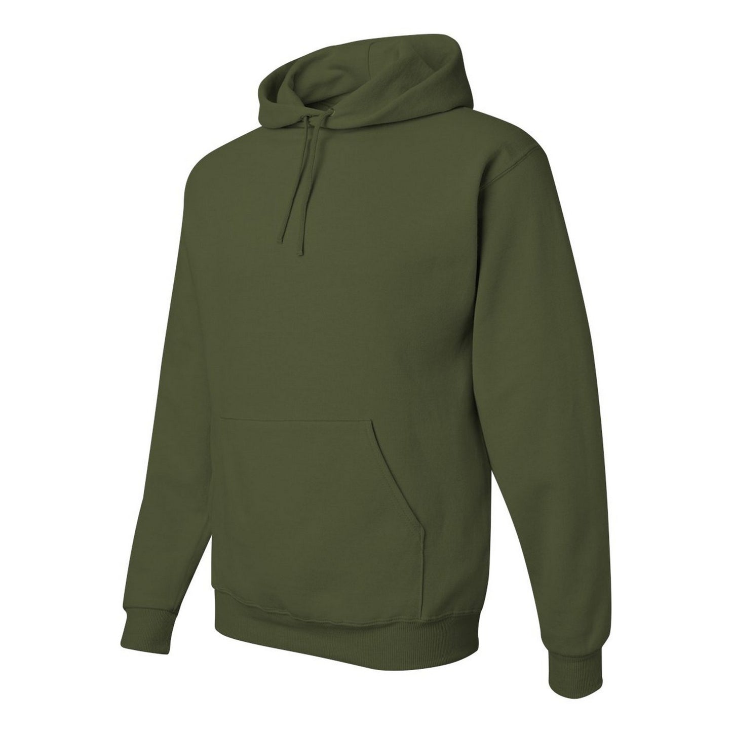 Military Green - Side - Jerzees Unisex Adult Nublend Hoodie