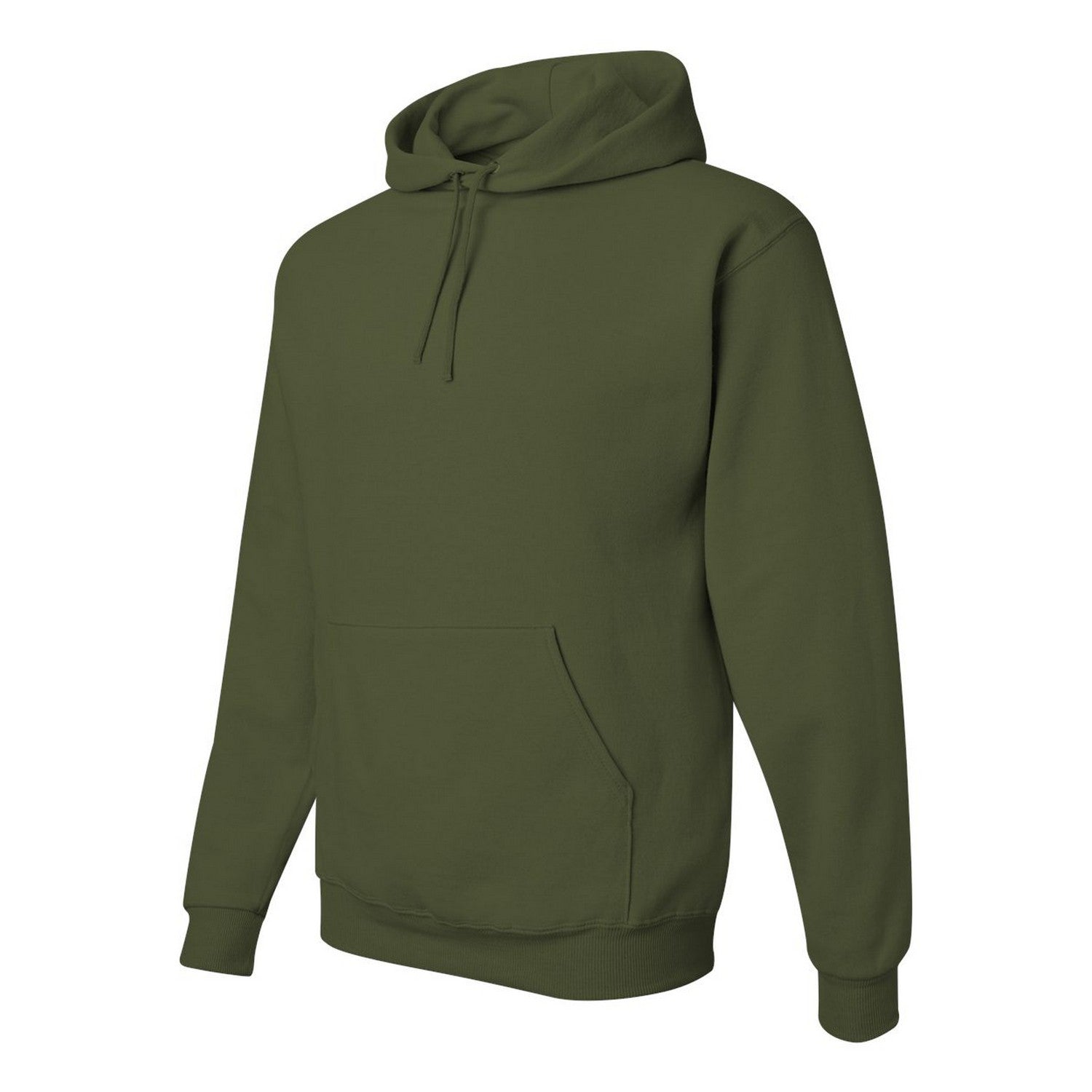 Military Green - Side - Jerzees Unisex Adult Nublend Hoodie
