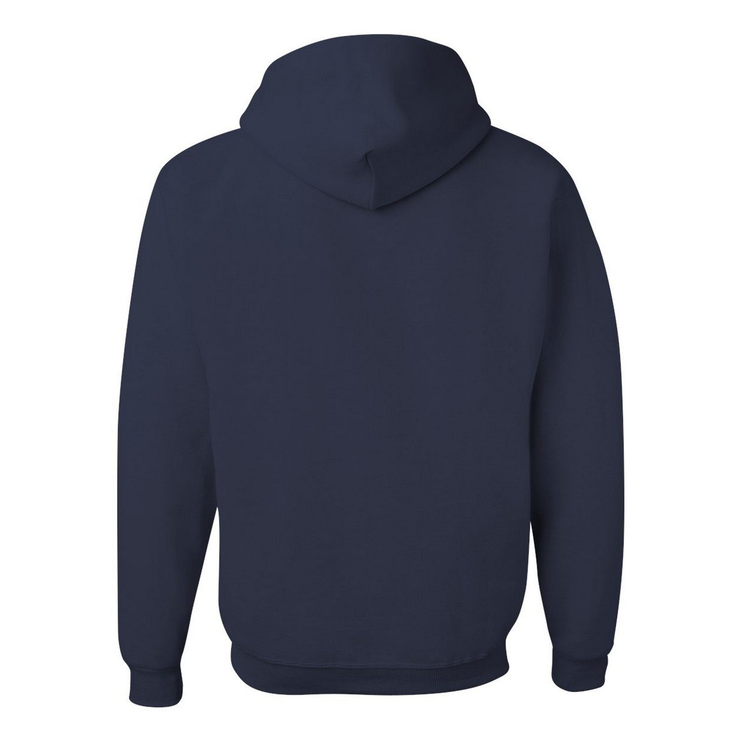 Navy Blue - Back - Jerzees Unisex Adult Nublend Hoodie
