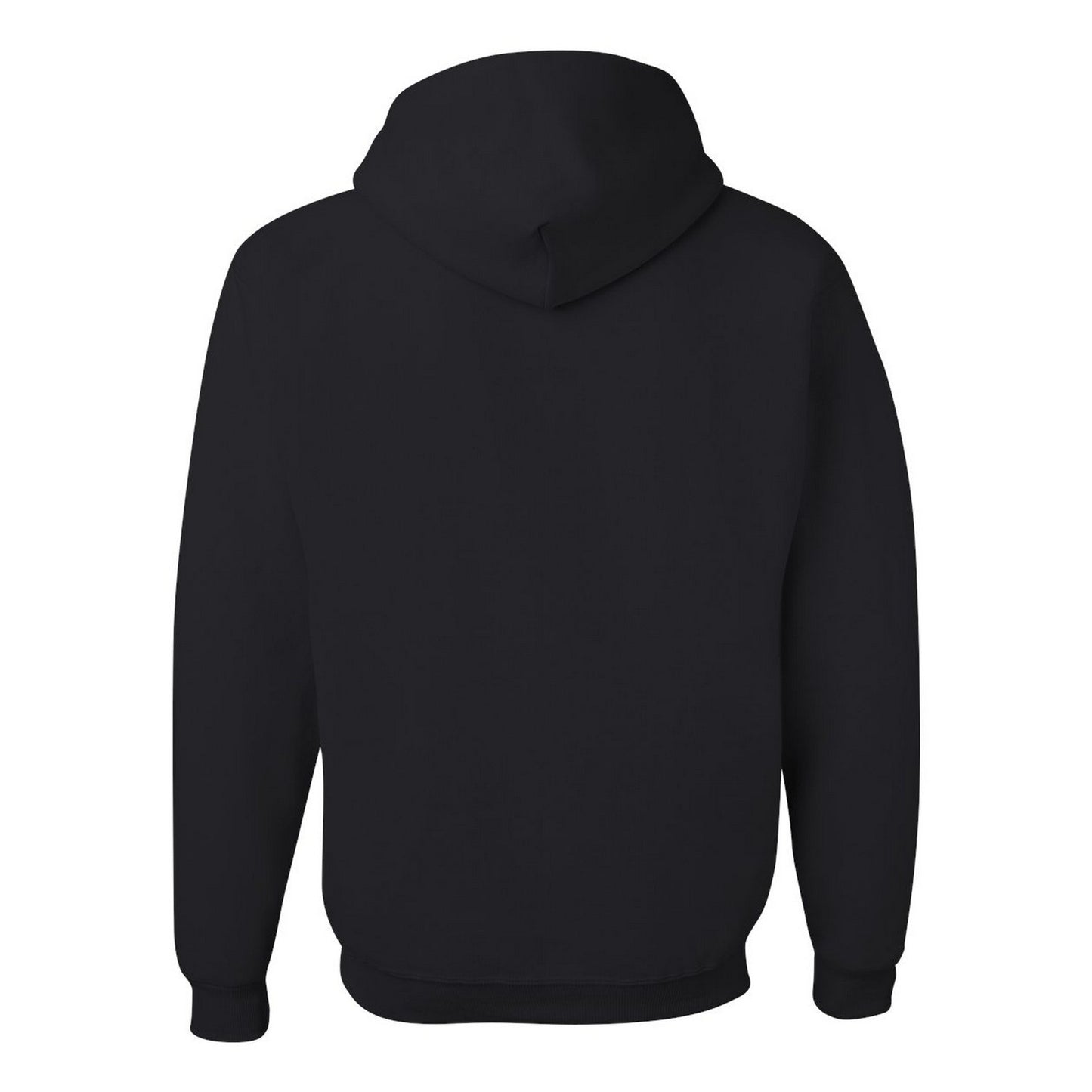 Black - Back - Jerzees Unisex Adult Nublend Hoodie