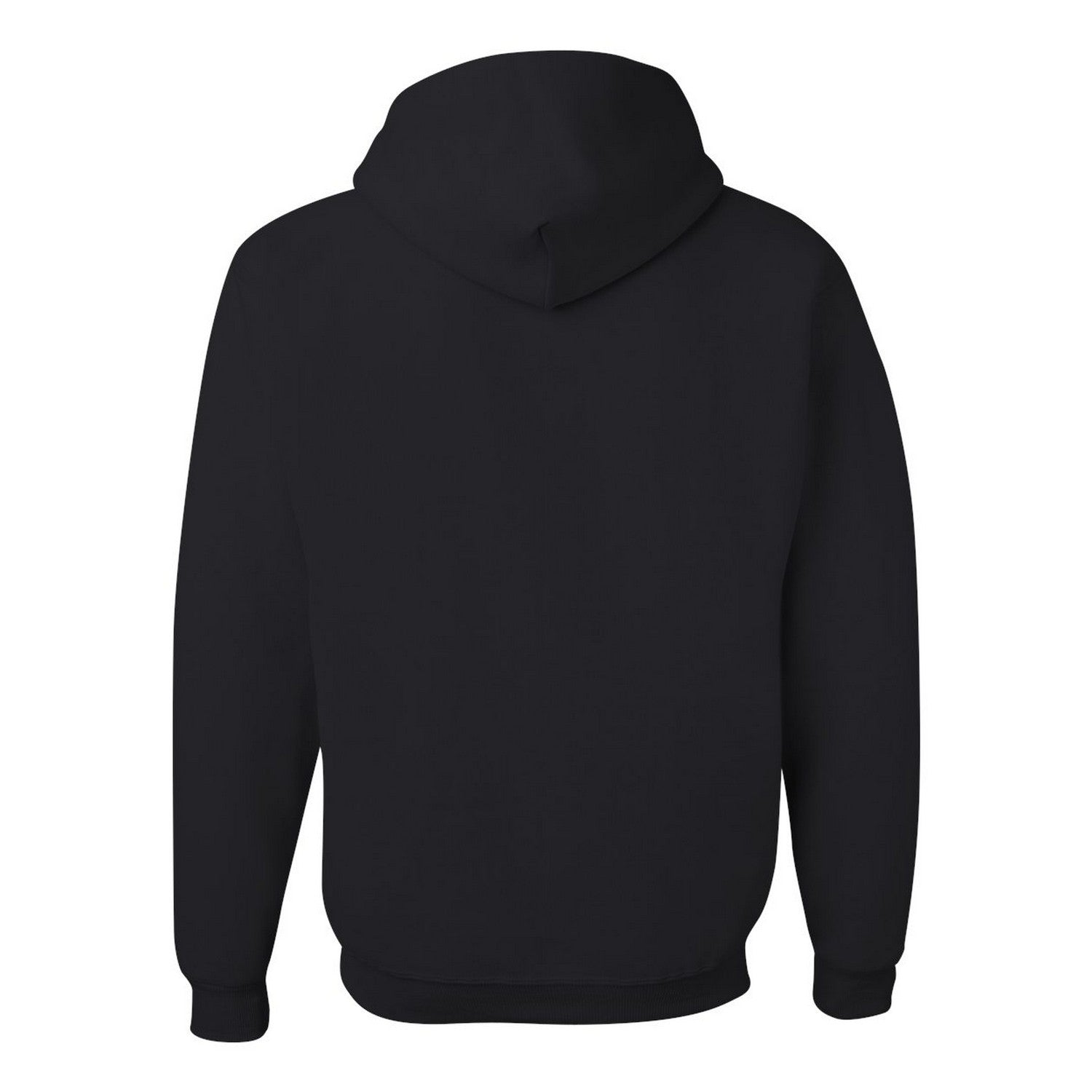 Black - Back - Jerzees Unisex Adult Nublend Hoodie