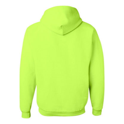 Safety Green - Back - Jerzees Unisex Adult Nublend Hoodie