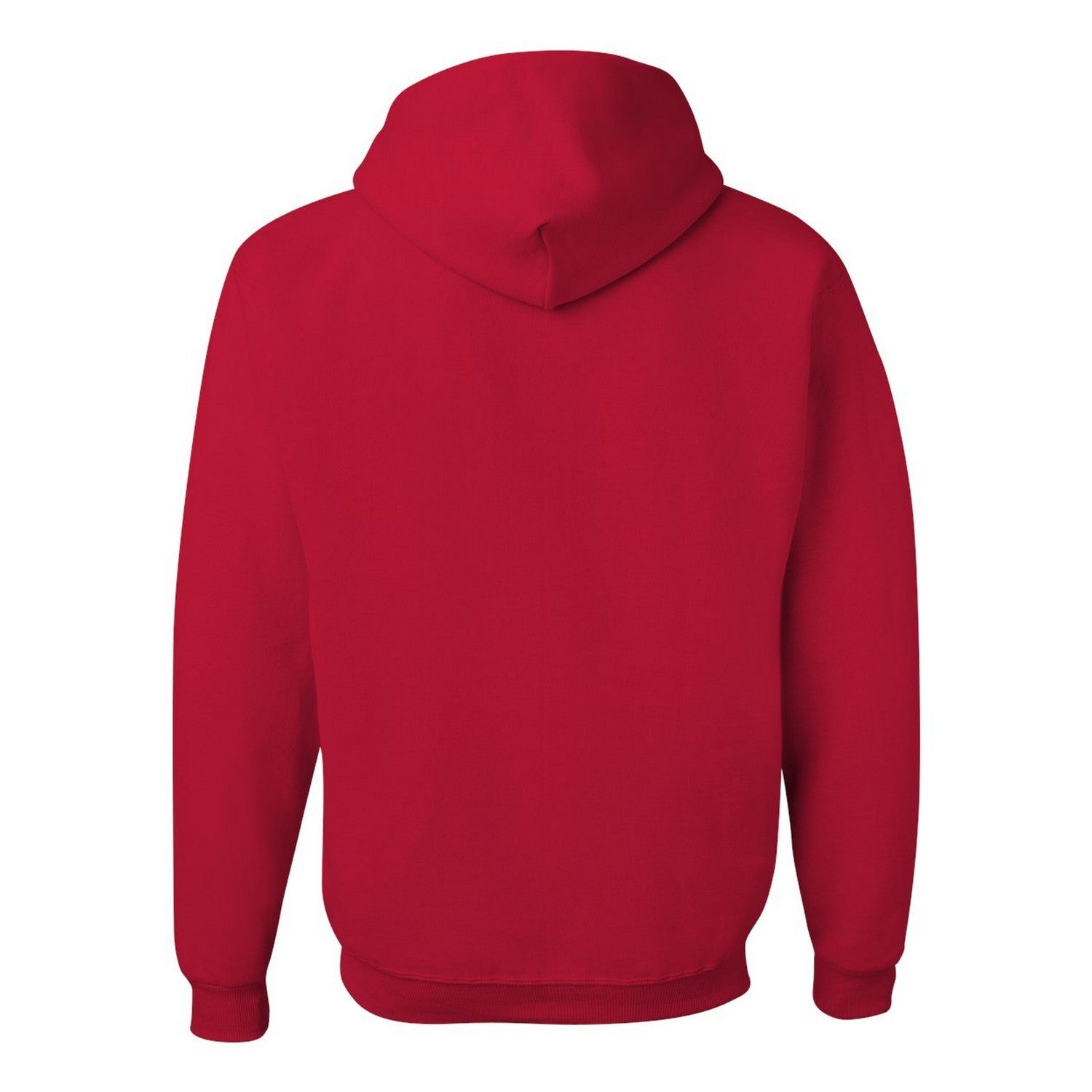 True Red - Back - Jerzees Unisex Adult Nublend Hoodie