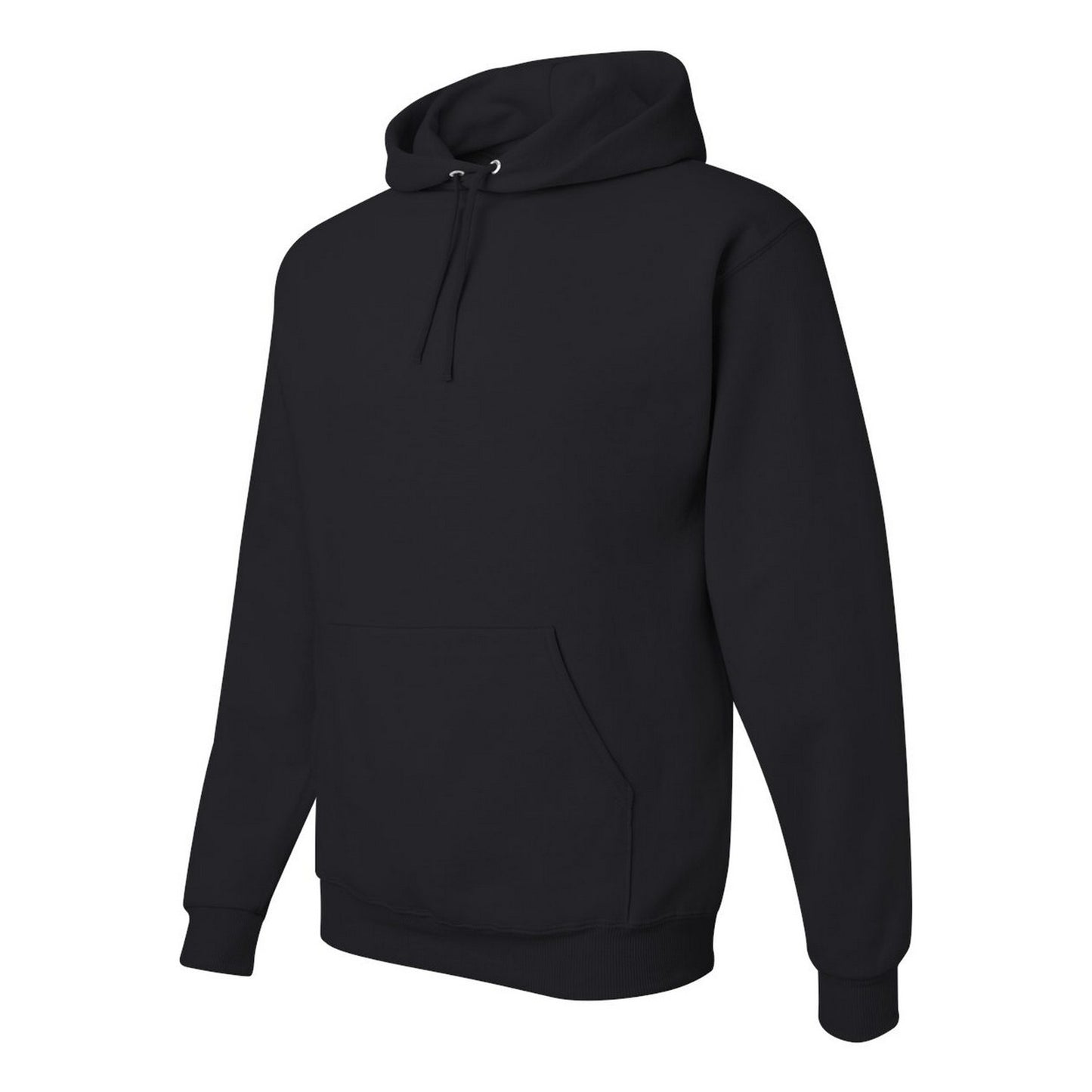 Black - Side - Jerzees Unisex Adult Nublend Hoodie