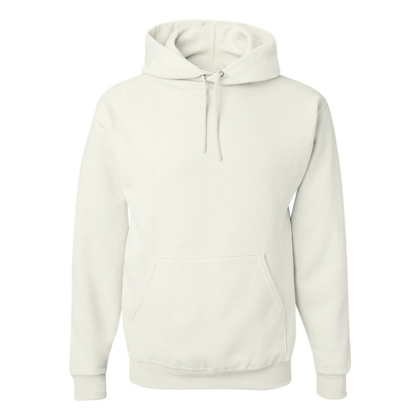 White - Front - Jerzees Unisex Adult Nublend Hoodie