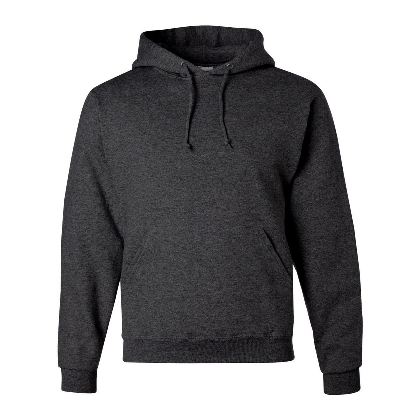 Black Heather - Front - Jerzees Unisex Adult Nublend Hoodie