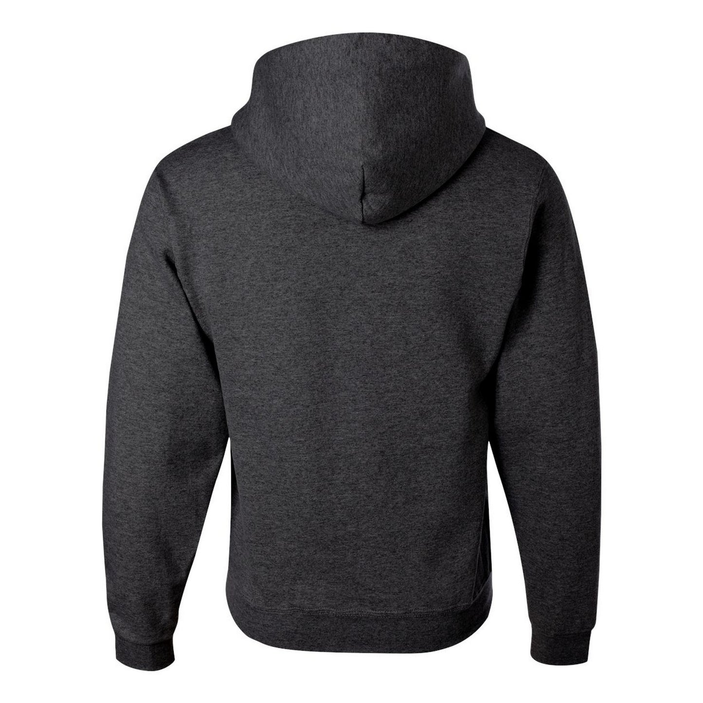 Black Heather - Back - Jerzees Unisex Adult Nublend Hoodie
