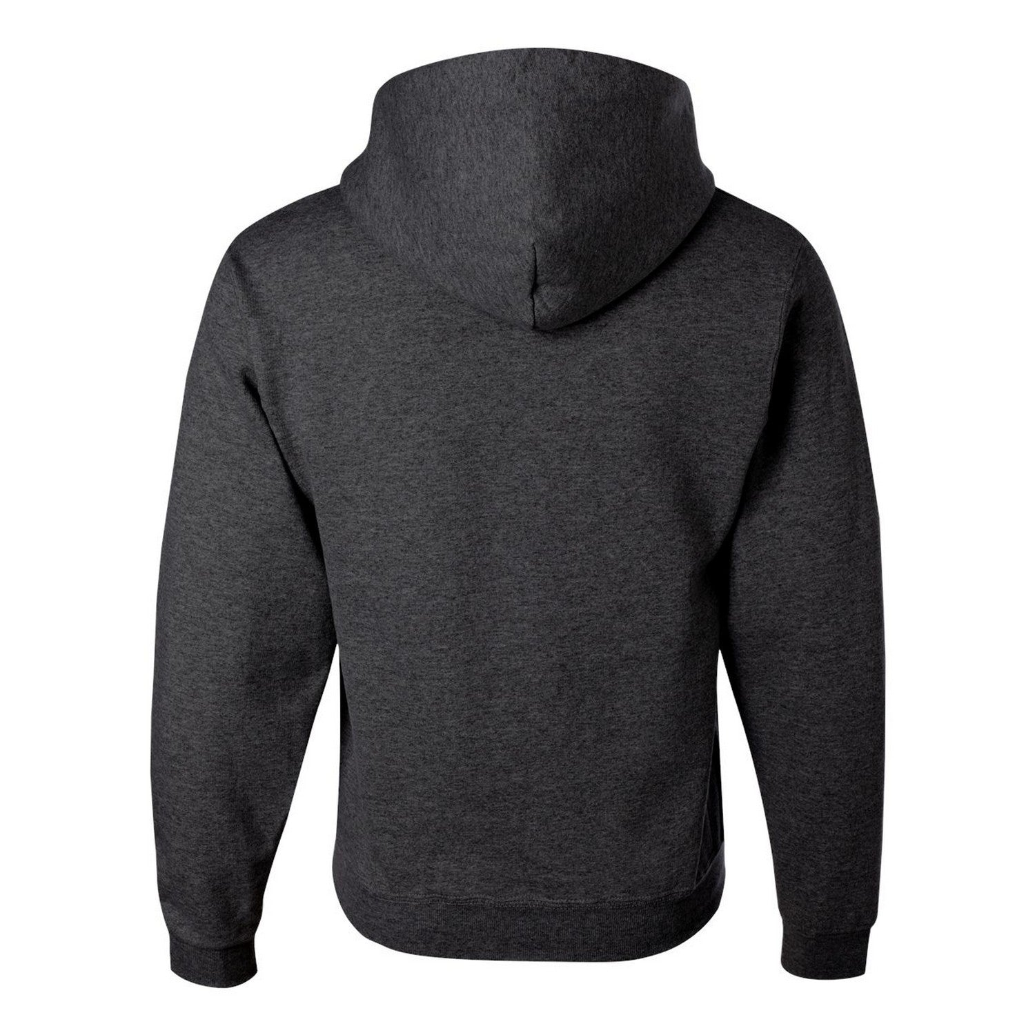 Black Heather - Back - Jerzees Unisex Adult Nublend Hoodie