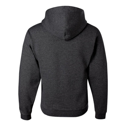 Black Heather - Back - Jerzees Unisex Adult Nublend Hoodie