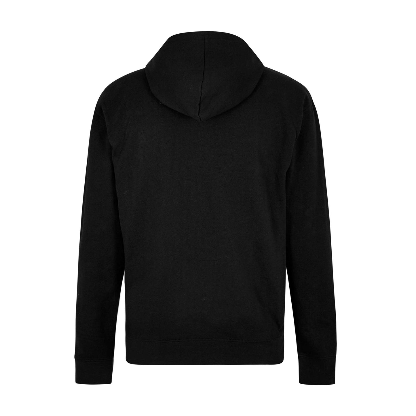 Black - Back - Kustom Kit Unisex Adult Pique Regular Hoodie