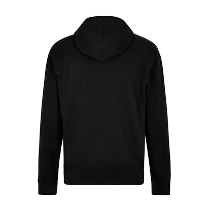 Black - Back - Kustom Kit Unisex Adult Pique Regular Hoodie