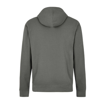 Dark Grey - Back - Kustom Kit Unisex Adult Pique Regular Hoodie