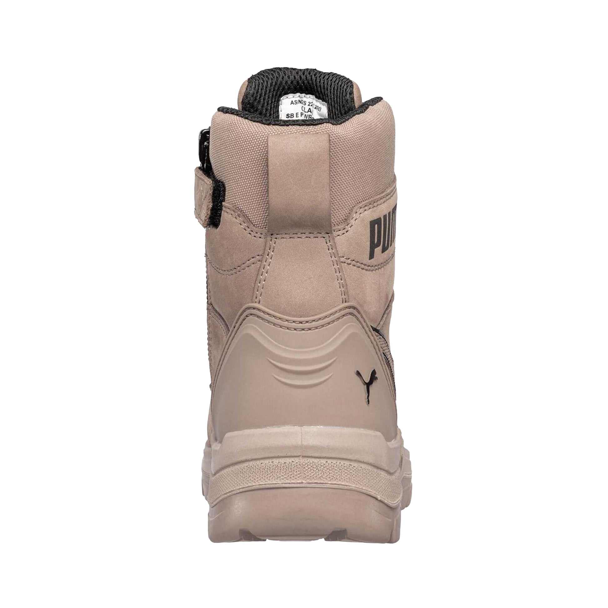 Stone - Back - Puma Safety Mens Conquest Leather Safety Boots