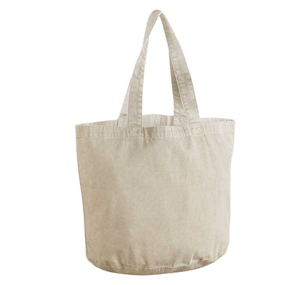Vintage Sand - Back - Westford Mill Garment Dyed Tote Bag
