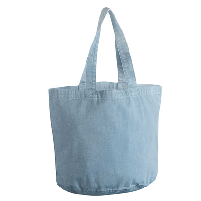 Vintage Light Blue - Back - Westford Mill Garment Dyed Tote Bag