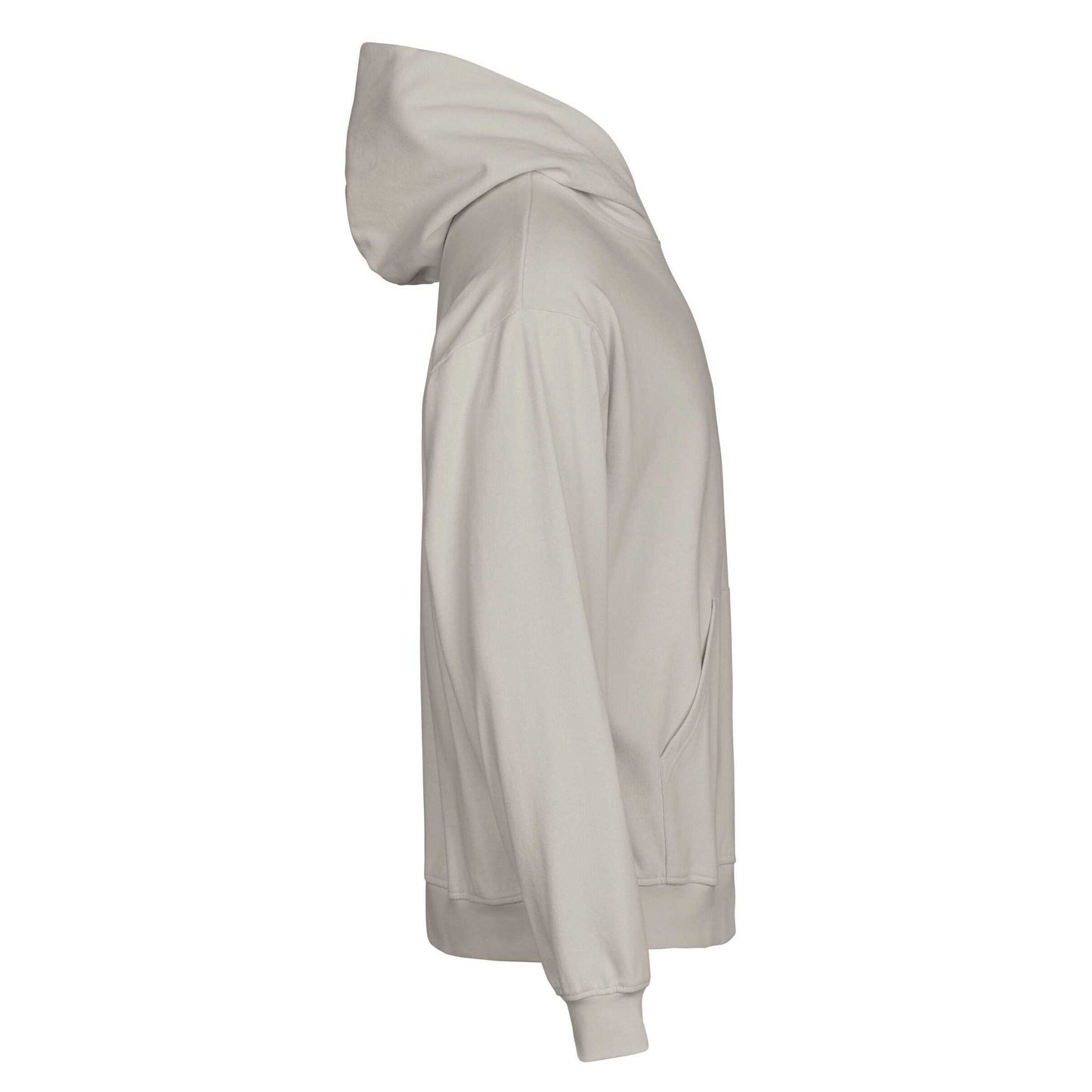 Cement - Side - Tee Jays Mens Urban Heavy Loose Fit Hoodie