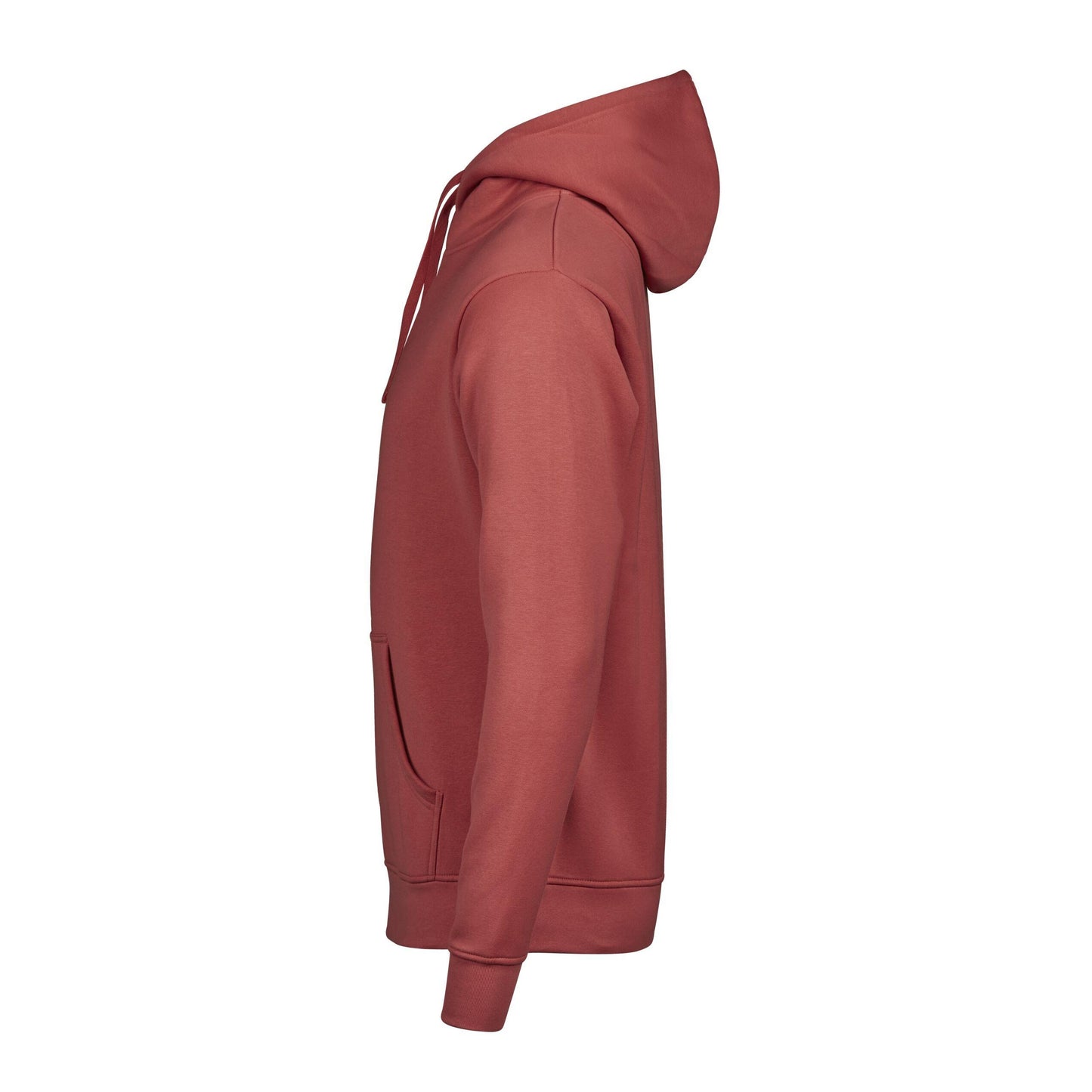 Cranberry - Side - Tee Jays Unisex Adult Urban Hoodie