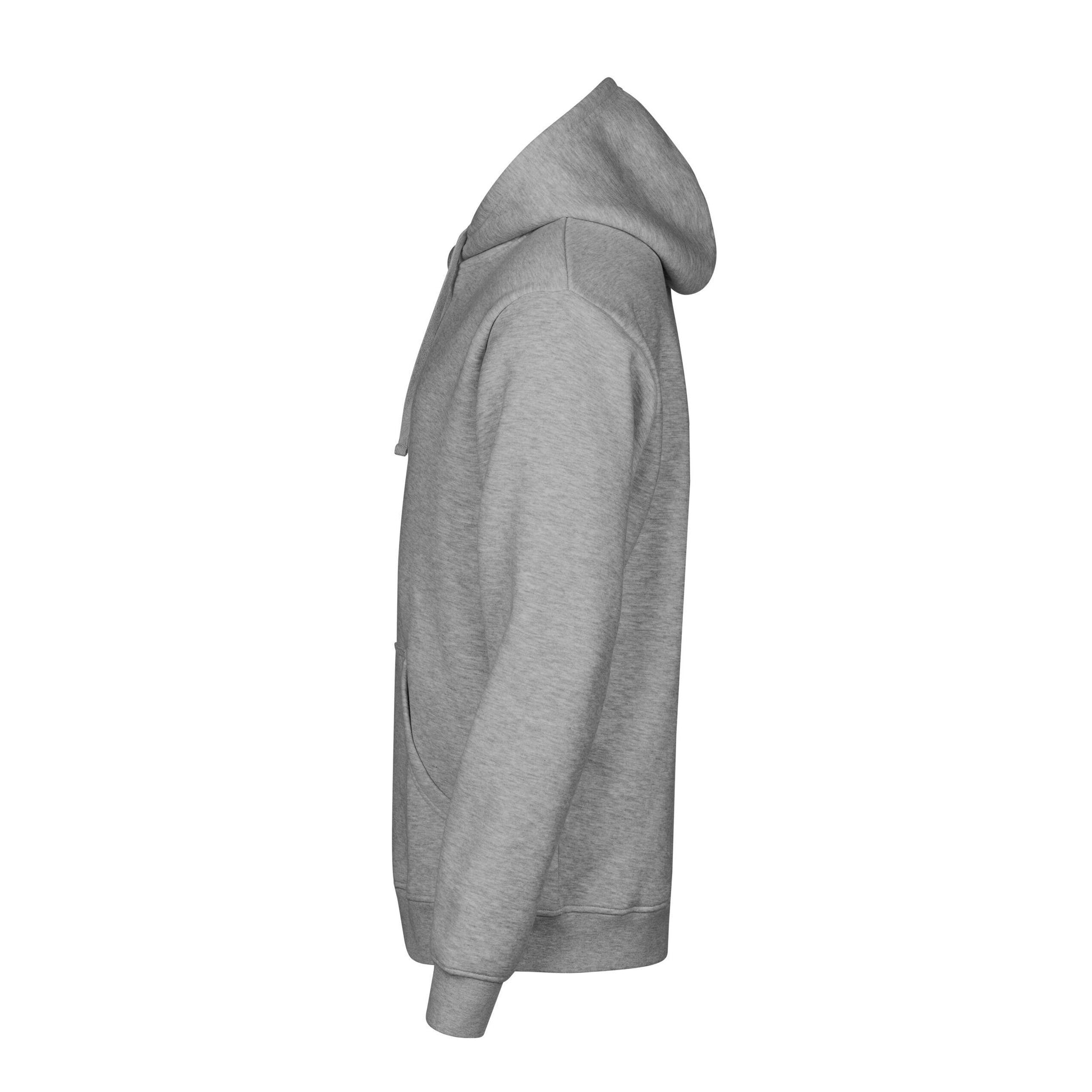 Heather Grey - Side - Tee Jays Unisex Adult Urban Hoodie