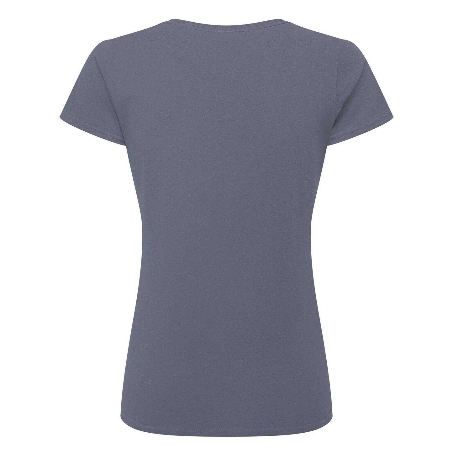 Convoy Grey - Back - Russell Womens-Ladies Authentic Classic T-Shirt
