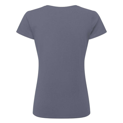 Convoy Grey - Back - Russell Womens-Ladies Authentic Classic T-Shirt