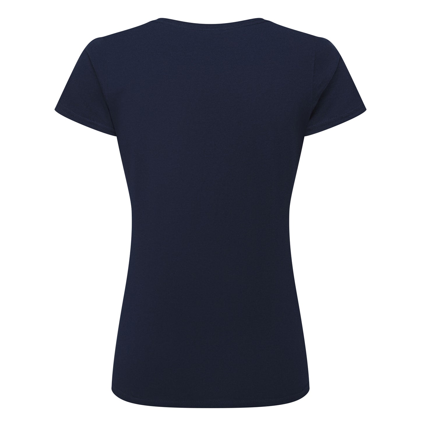 French Navy - Back - Russell Womens-Ladies Authentic Classic T-Shirt