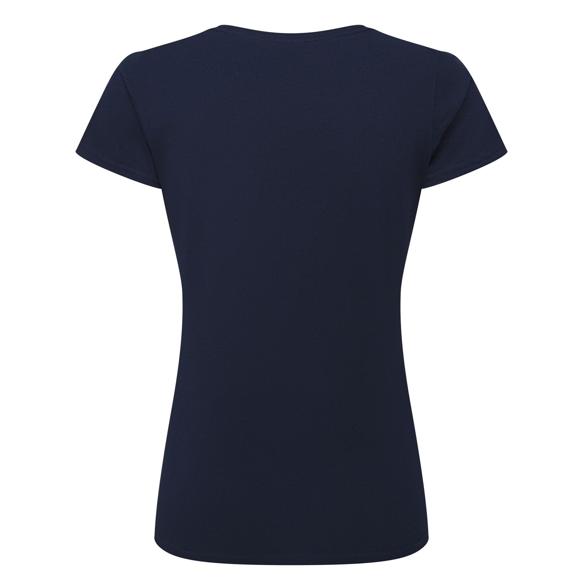 French Navy - Back - Russell Womens-Ladies Authentic Classic T-Shirt