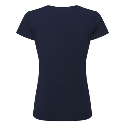 French Navy - Back - Russell Womens-Ladies Authentic Classic T-Shirt