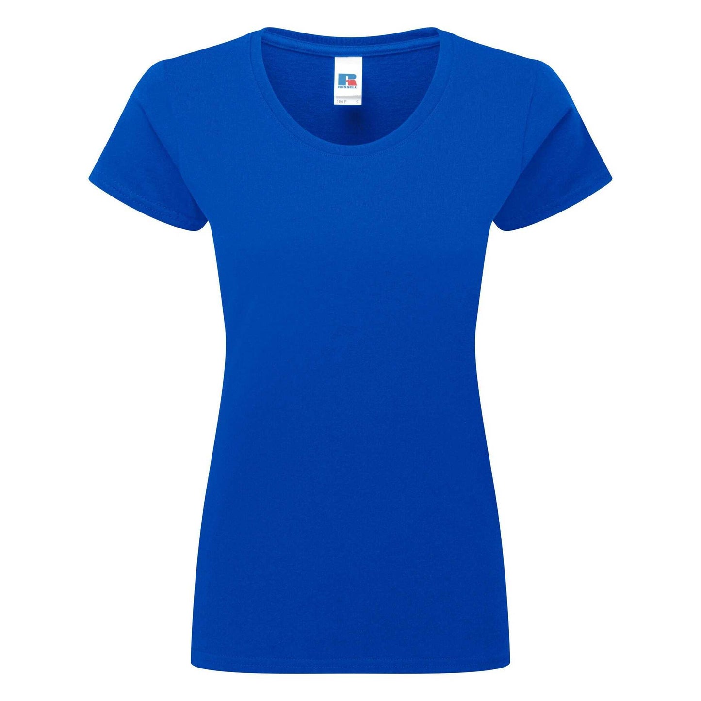 Bright Royal - Front - Russell Womens-Ladies Authentic Classic T-Shirt