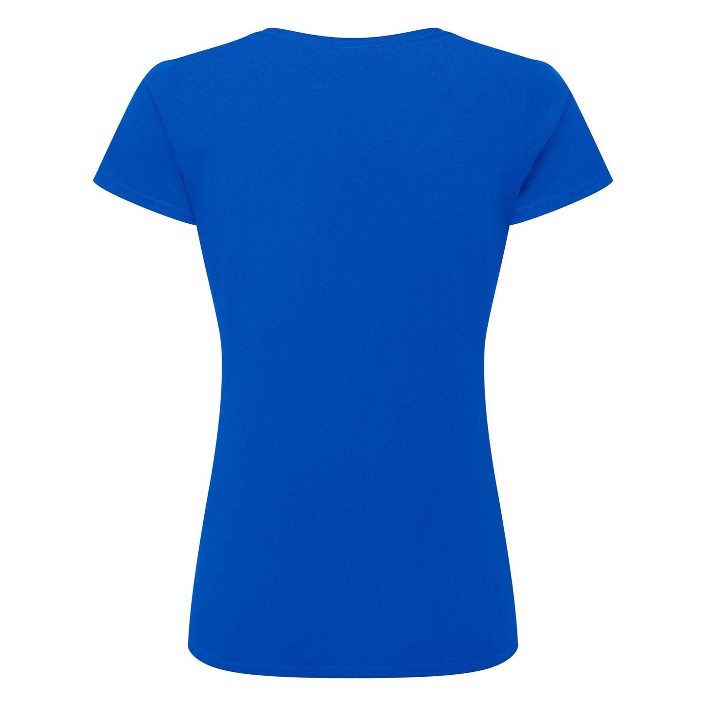 Bright Royal - Back - Russell Womens-Ladies Authentic Classic T-Shirt