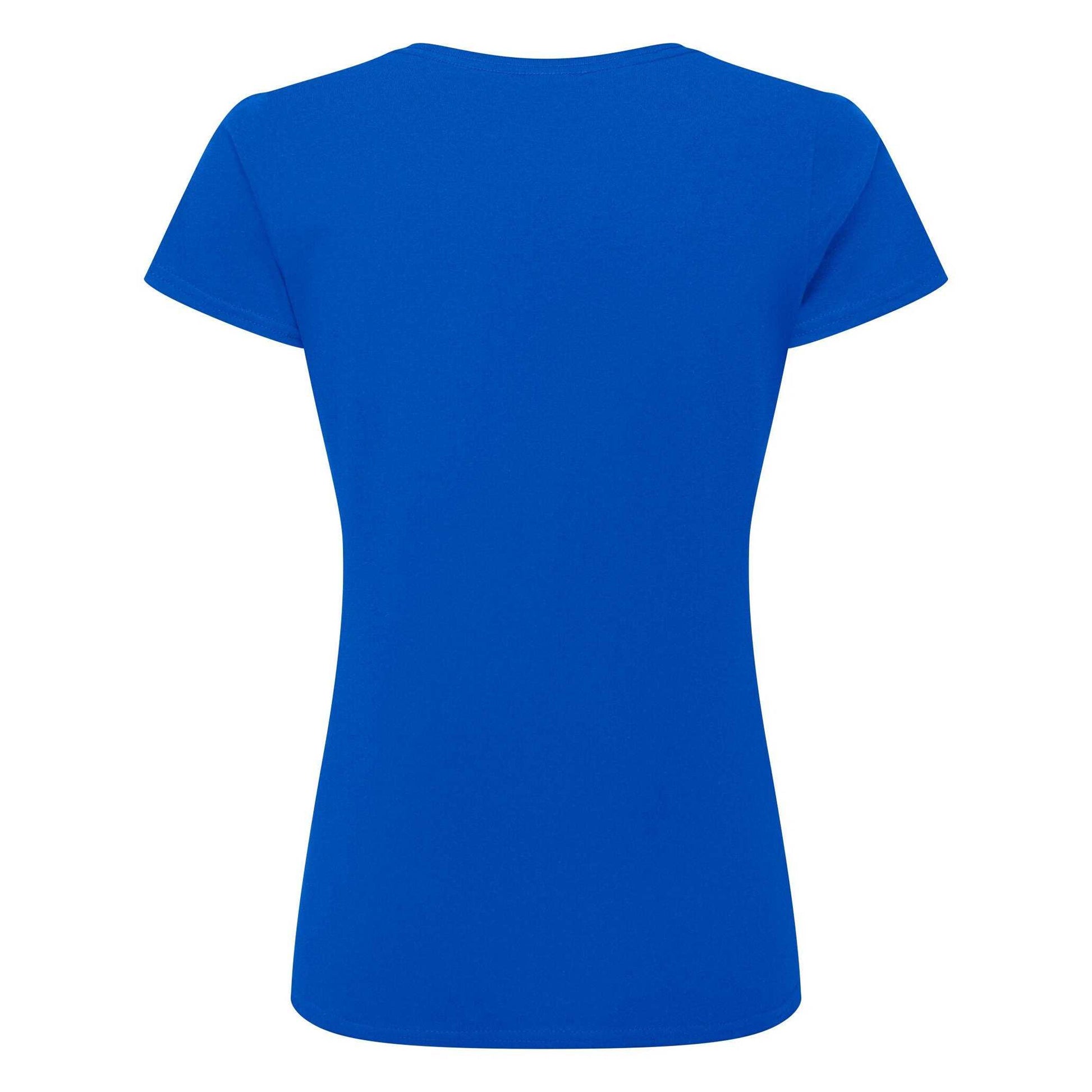 Bright Royal - Back - Russell Womens-Ladies Authentic Classic T-Shirt