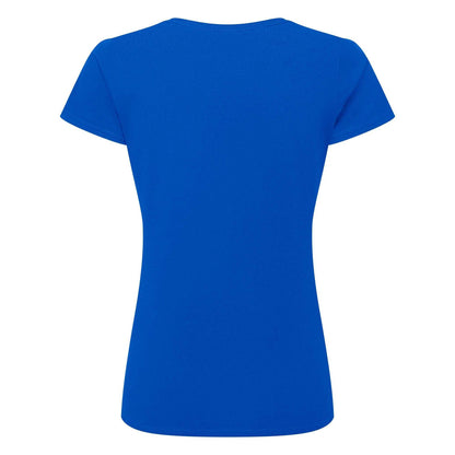 Bright Royal - Back - Russell Womens-Ladies Authentic Classic T-Shirt
