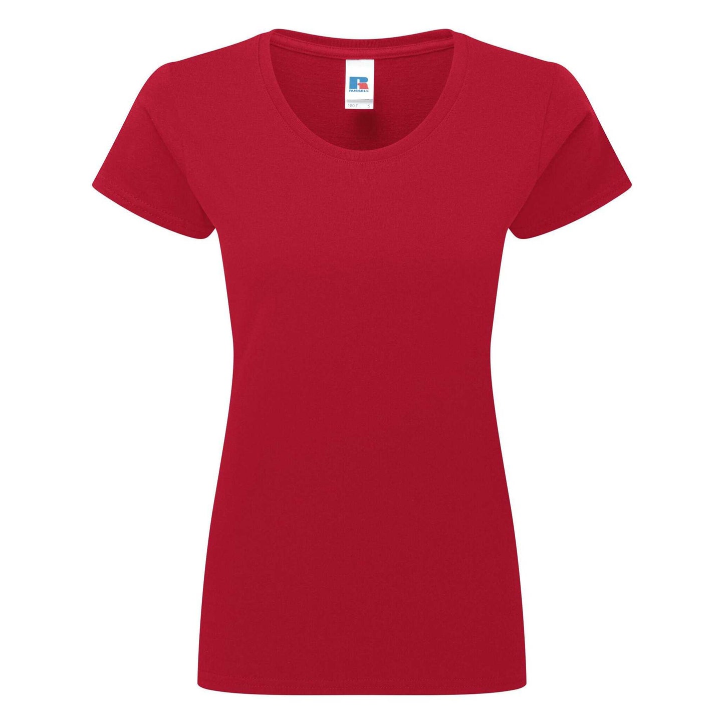 Classic Red - Front - Russell Womens-Ladies Authentic Classic T-Shirt