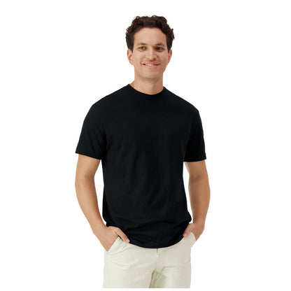 Black - Back - Gildan Unisex Adult Cotton Lightweight T-Shirt