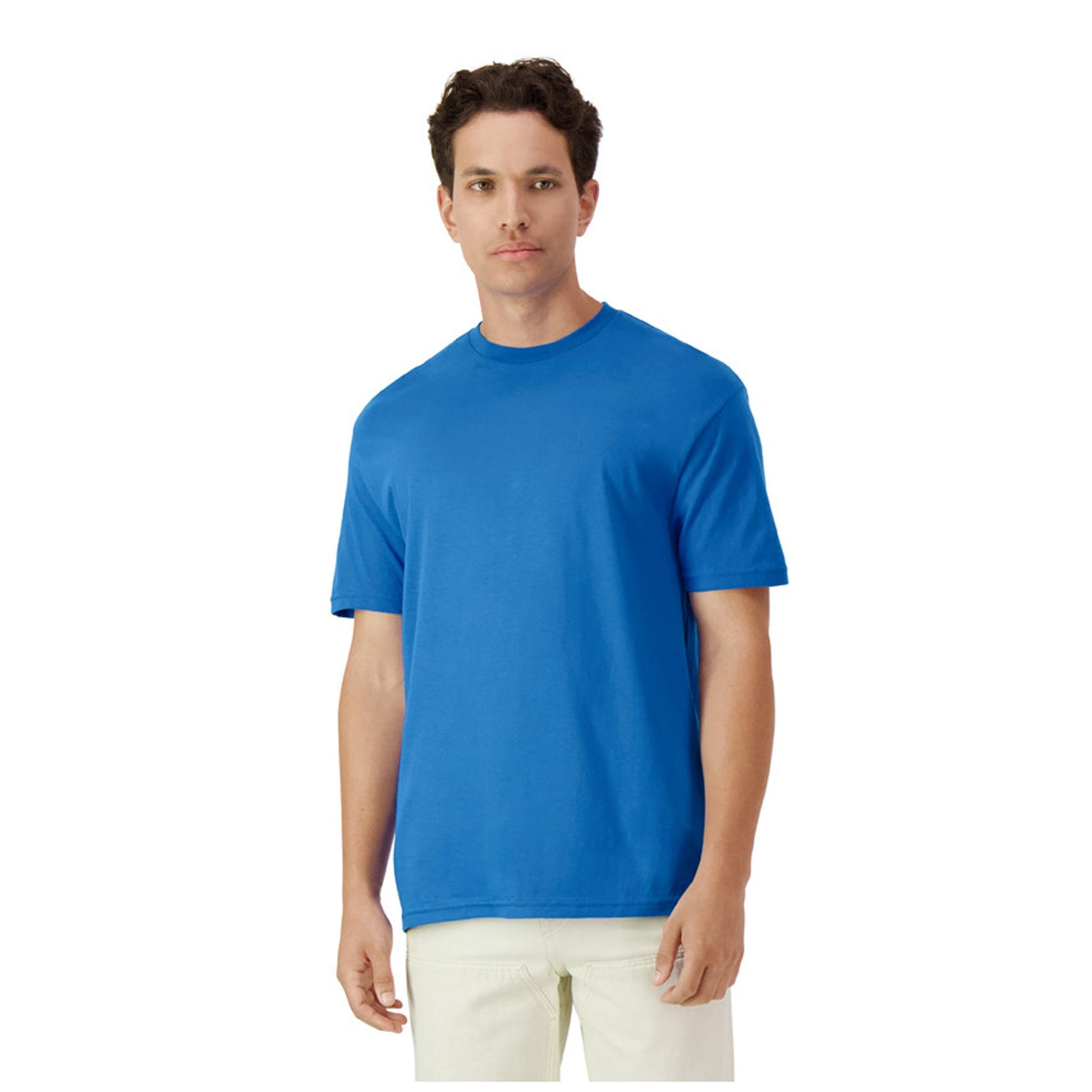 Royal Blue - Back - Gildan Unisex Adult Cotton Lightweight T-Shirt