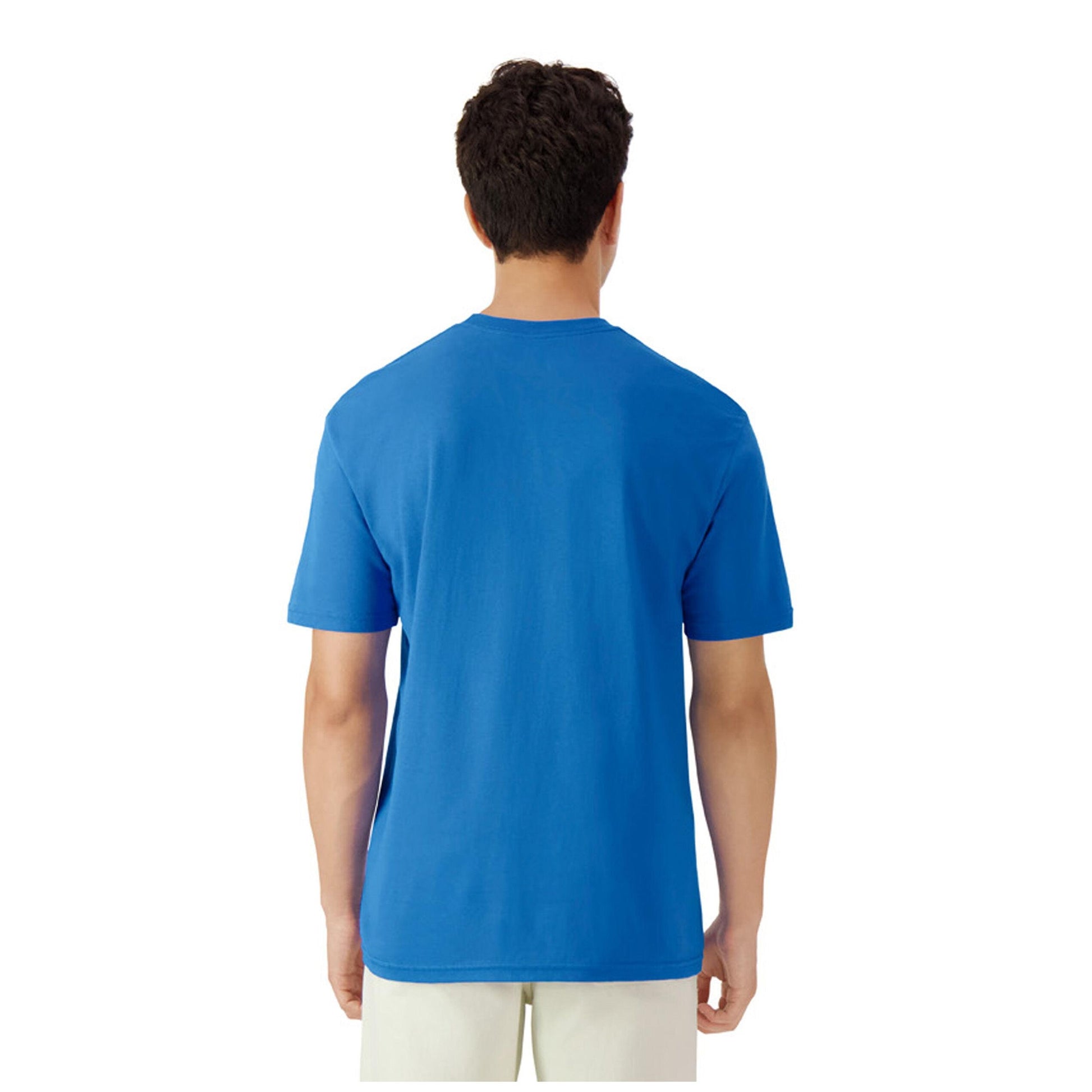 Royal Blue - Side - Gildan Unisex Adult Cotton Lightweight T-Shirt
