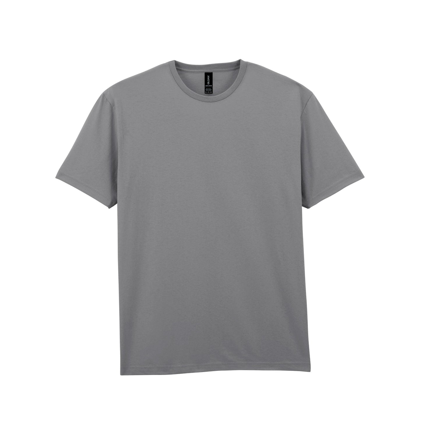 Charcoal - Front - Gildan Unisex Adult Cotton Lightweight T-Shirt
