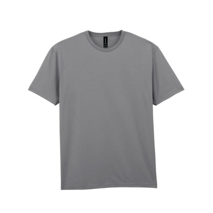 Charcoal - Front - Gildan Unisex Adult Cotton Lightweight T-Shirt