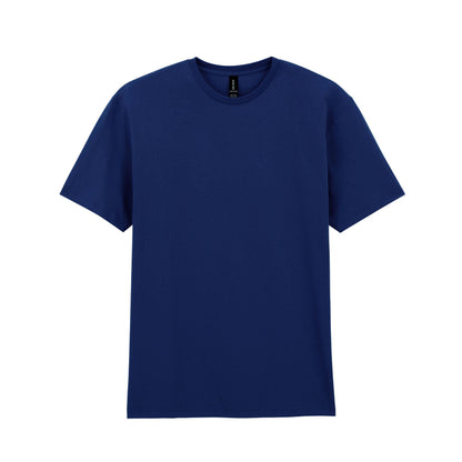 Navy Blue - Front - Gildan Unisex Adult Cotton Lightweight T-Shirt