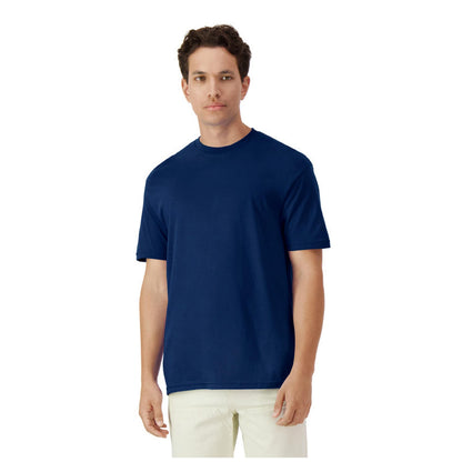 Navy Blue - Back - Gildan Unisex Adult Cotton Lightweight T-Shirt