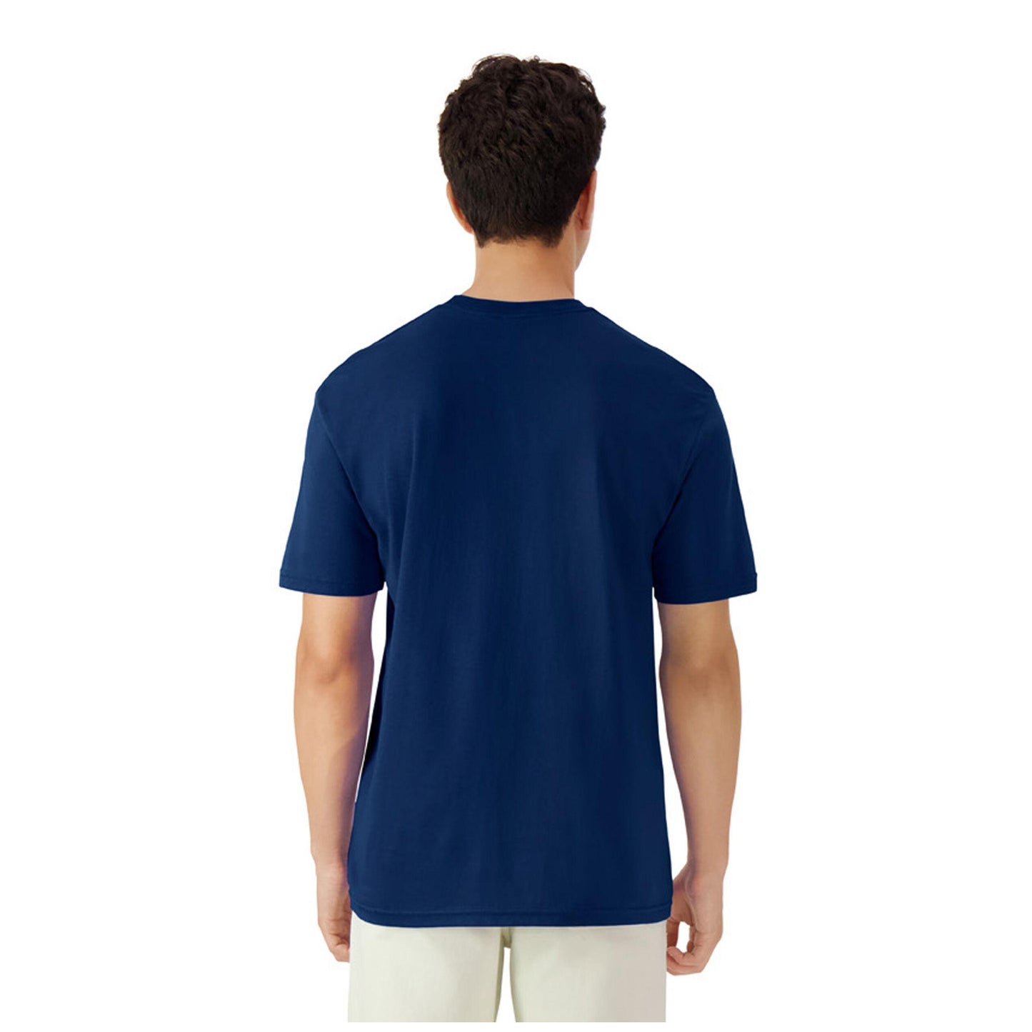 Navy Blue - Side - Gildan Unisex Adult Cotton Lightweight T-Shirt