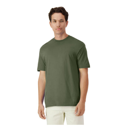 Military Green - Back - Gildan Unisex Adult Cotton Lightweight T-Shirt