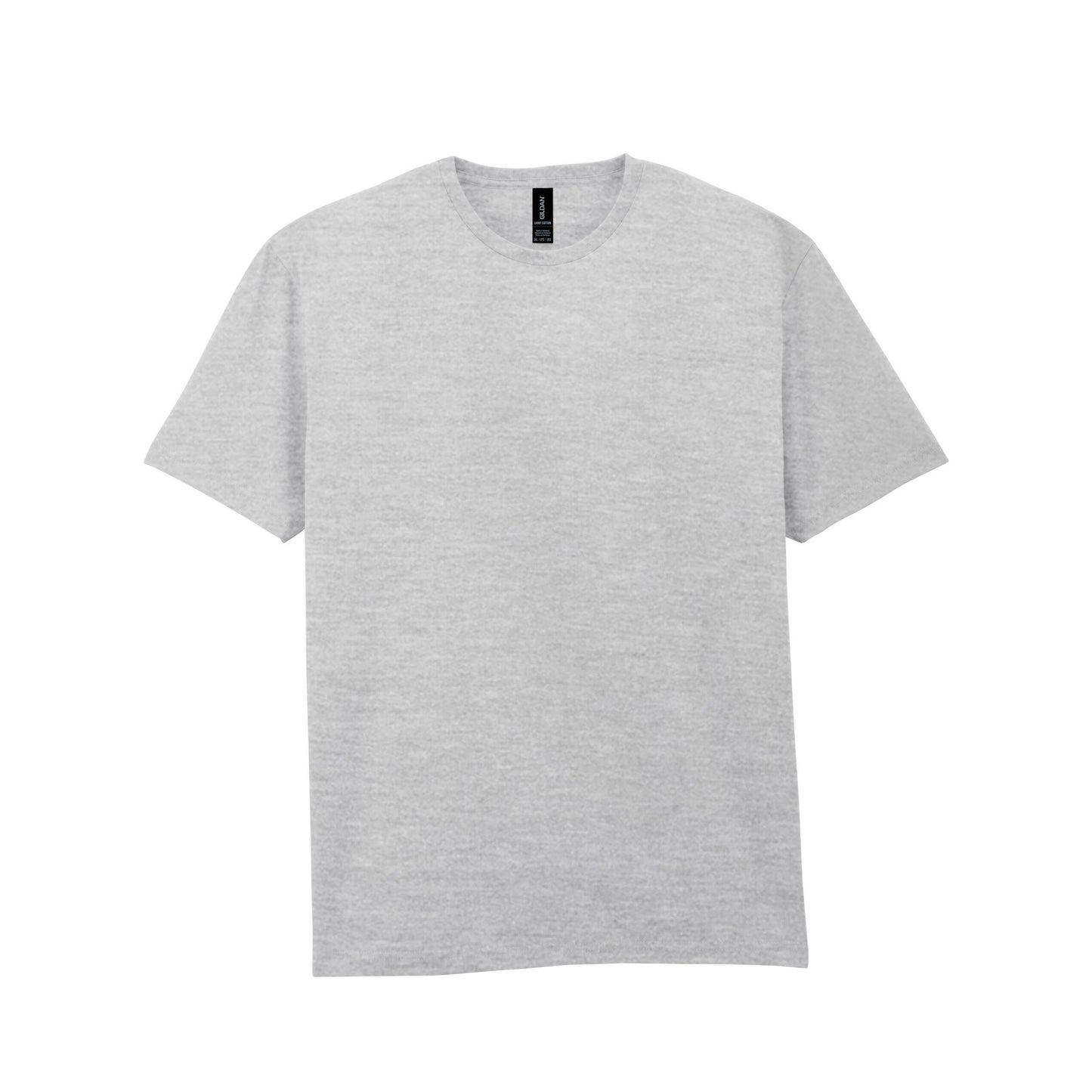 Sport Grey - Front - Gildan Unisex Adult Cotton Lightweight T-Shirt