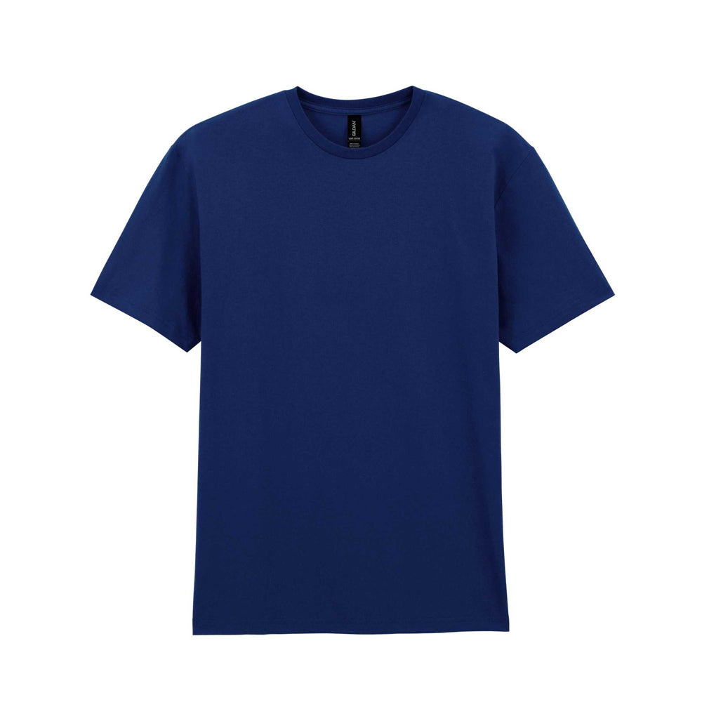 Navy Blue - Front - Gildan Unisex Adult Cotton Lightweight T-Shirt